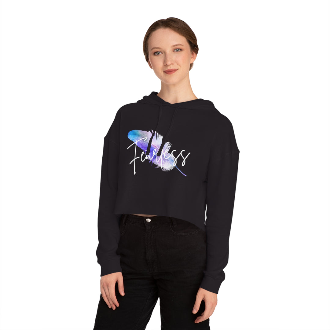 Women’s Cropped Hooded Sweatshirt